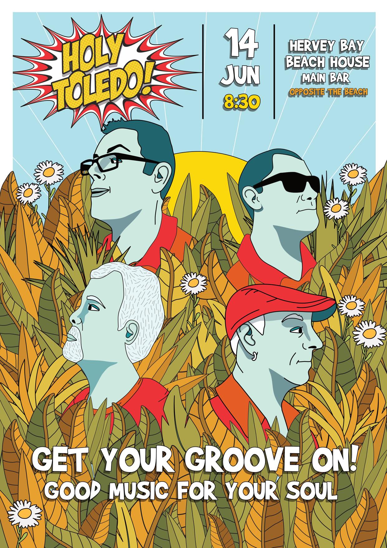 holy-toledo-live-band-hervey-bay-beach-house-hotel